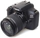 Canon 佳能 EOS 4000D Kit 18-55mm DC III 镜面反射相机，黑色
