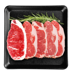 DAMUHAN 民维大牧汗 澳洲原切西冷牛排 5片装 700g