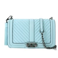 Rebecca Minkoff 瑞贝卡·明可弗  Love Crossbody 女士牛皮磨砂单肩包