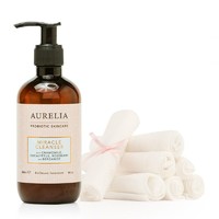 AURELIA Probiotic Skincare 奇迹洁面卸妆油240ml+洁面巾7张