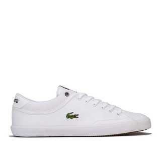 LACOSTE 拉科斯特 Angha 418系列系带平底男士休闲鞋板鞋 White UK11 