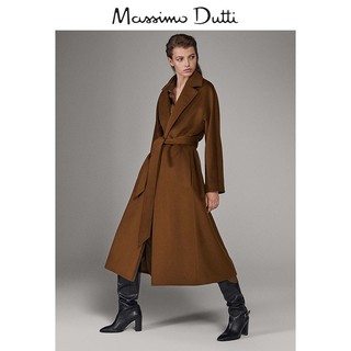 Massimo Dutti 长款女士羊毛大衣 06447778745