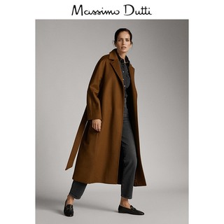 Massimo Dutti 长款女士羊毛大衣 06447778745