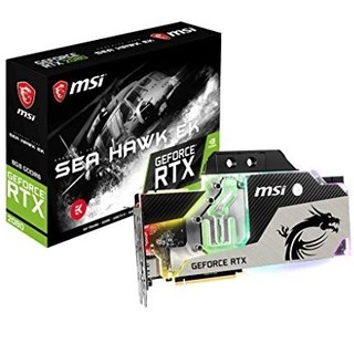 中亚Prime会员：MSI 微星 GeForce RTX 2080 SEA HAWK EK X 水冷游戏显卡