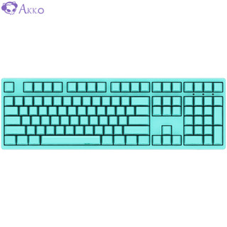 Akko 艾酷 Zero 3108 机械键盘 薄荷蓝（Cherry红轴、PBT）