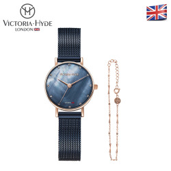 VICTORIA HYDE 美人鱼系列 VH30075 时尚女士腕表(赠同款手链)