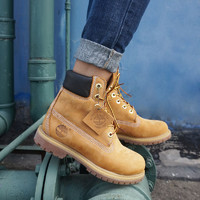 限尺码：Timberland 添柏岚 6英寸 12909 大童/女子工装靴