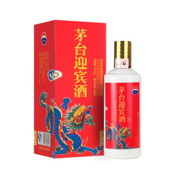 MOUTAI 茅台 迎宾酒 龙呈 酱香型白酒 53度 500ml 单瓶装