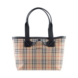 BURBERRY 博柏利 女士Austen经典格纹托特包 中号