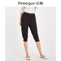 THREEGUN 三枪 60342B0 女士家居中裤