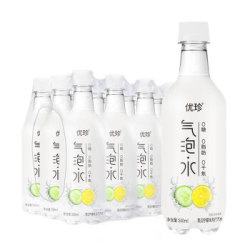 优珍 苏打水 2口味可选 500ml*15瓶 *4件
