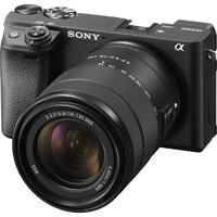 索尼（SONY）ILCE-6400 APS-C画幅微单 数码相机 6400/18-135黑色套机