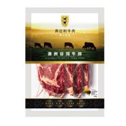 奔达利 澳洲精选谷饲西冷牛排 800g(4片) *2件