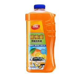 文晶阁 甜橙爽 带蜡洗车液 1L
