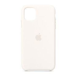 苹果Apple 原装iPhone 11 硅胶保护壳 手机壳 白色