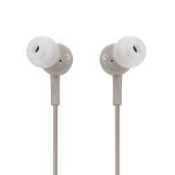 铁三角ATH-CK350iS 立体声运动入耳式有线耳机 米色