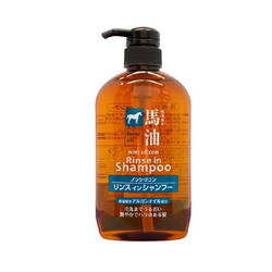 KUMANO 熊野油脂 无硅马油洗发水护发素二合一 600ml 成人 各种发质 通用 *5件