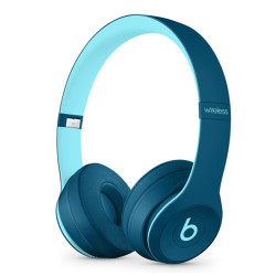 Beats solo3 Wireless 头戴式无线蓝牙耳机 通用 Pop水蓝