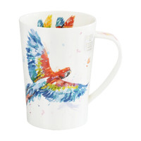 DUNOON 丹侬 彩绘系列 咖啡杯 鹦鹉
