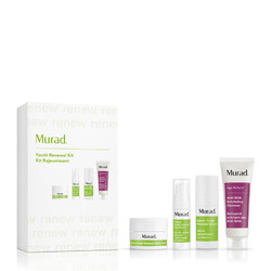 Murad 青春抗老四件套装（洁面乳30ml+精华液10ml+眼部精华5ml+晚霜7.5ml）