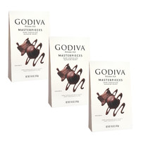 Godiva 歌帝梵 心形软心夹心丝滑黑巧克力 415g*3袋