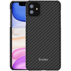 Evutec 美国凯夫拉苹果11ProMax手机壳半包iPhone11ProMax保护套 iPhone11商务黑—6.1寸