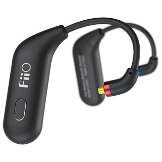 FiiO 飞傲 UTWS1 耳塞式挂耳式真无线蓝牙降噪耳机 黑色