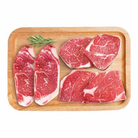 春禾秋牧 澳洲M3原切雪花牛排套餐 1.02kg 6片