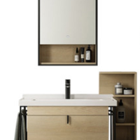 SHKL 心海伽蓝 4388 北欧简约浴室柜组合 0.8m