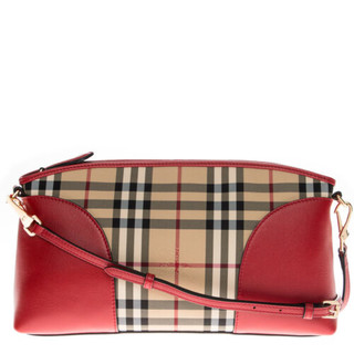 BURBERRY Horseferry Check 女士格纹单肩背包