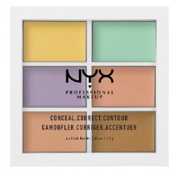 NYX Professional Makeup 6色修容遮瑕盘