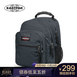 EASTPAK新款双肩包欧美风休闲旅行包大容量纯色经典潮流背包 深蓝色EK09B154