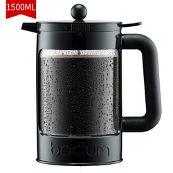 BODUM 波顿进口法压壶冷萃壶不锈钢滤压冰咖啡壶1500ml大容量 K11683-01 *3件