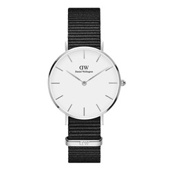 Daniel Wellington 丹尼尔惠灵顿 DW手表女表男表32mm时尚尼龙表带超薄情侣石英表 欧美品牌