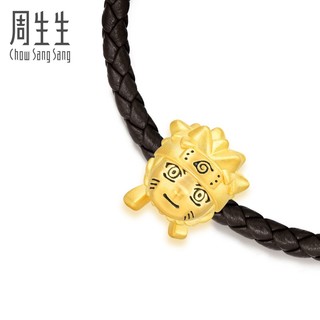 Chow Sang Sang 周生生 91167C 黄金足金火影忍者鸣人标志串珠 (1.5g)