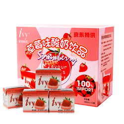 Ivy 爱谊 草莓味酸奶饮品 180ml*12盒 *7件