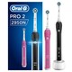 中亚Prime会员：Oral-B 欧乐-B Pro 2 2950N 特别版 3D电动牙刷 2支装