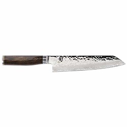日本高端刀具 贝印 Shun旬 tdm0771 高级牛皮刀，20.32 厘米，Shun 银色