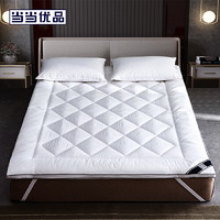 当当优品抗菌防螨软床垫 单人床褥90*195cm 白色