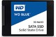 WD 西部数据蓝色移动便携式固态硬盘 蓝色 2TB3D NAND 2.5