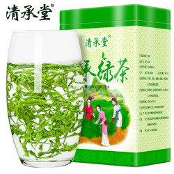 清承堂 2019新茶 毛尖茶 高山云雾散装绿茶茶包 500g