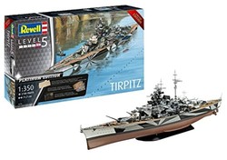Revell 威望 05160 Tirpitz 提尔皮茨号战列舰 铂金版 1:350