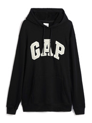 Gap 盖璞 男装 简约Logo徽标套头连帽衫