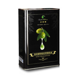 蓓琳娜新货 欧洲原油进口特级初榨橄榄油3L/桶