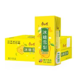 康师傅 冰糖雪梨250ml*24盒 箱装 果味果蔬汁饮料(含糖、新老包装随机发货) *4件