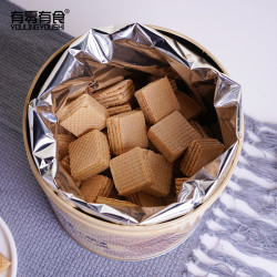 豆乳威化饼干288g罐装网红零食夹心茶点健康营养早餐 *2件