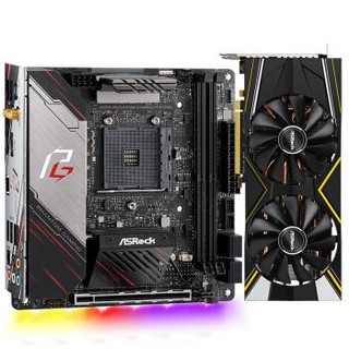 华擎（ASRock）X570 Phantom Gaming-ITX/TB3 主板+Radeon RX 5700 Challenger D 8G OC 板卡套装