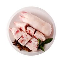 鹿鼎雪元 欧洲进口猪蹄块 600克/袋 猪爪 猪手 猪脚 生鲜 猪肉