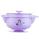 有劵的上   迪士尼（Disney）儿童餐具 婴儿注水保温碗宝宝316吸盘碗 紫色公主 *2件