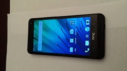 HTC One M7 无锁 GSM 4G LTE 四核智能手机，带节拍音频 - 黑色